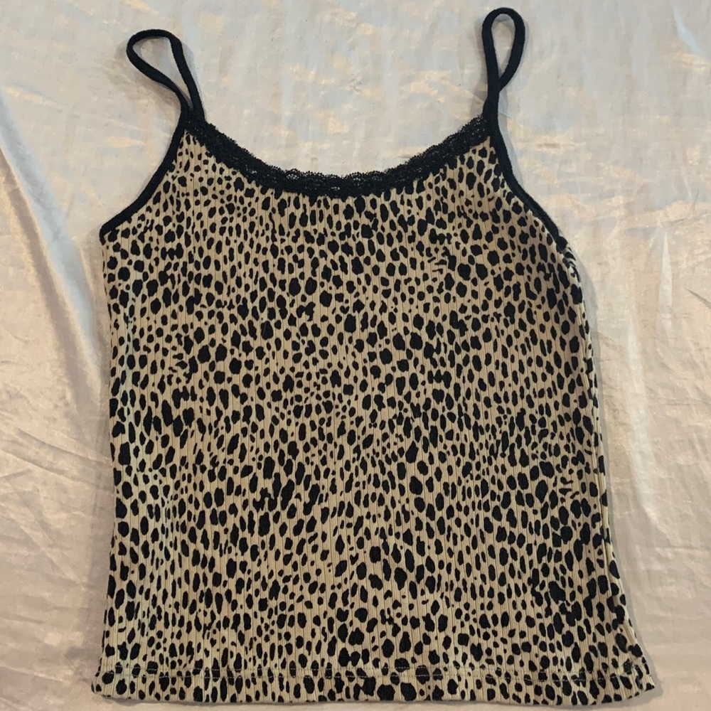 Brandy Melville cheetah tank